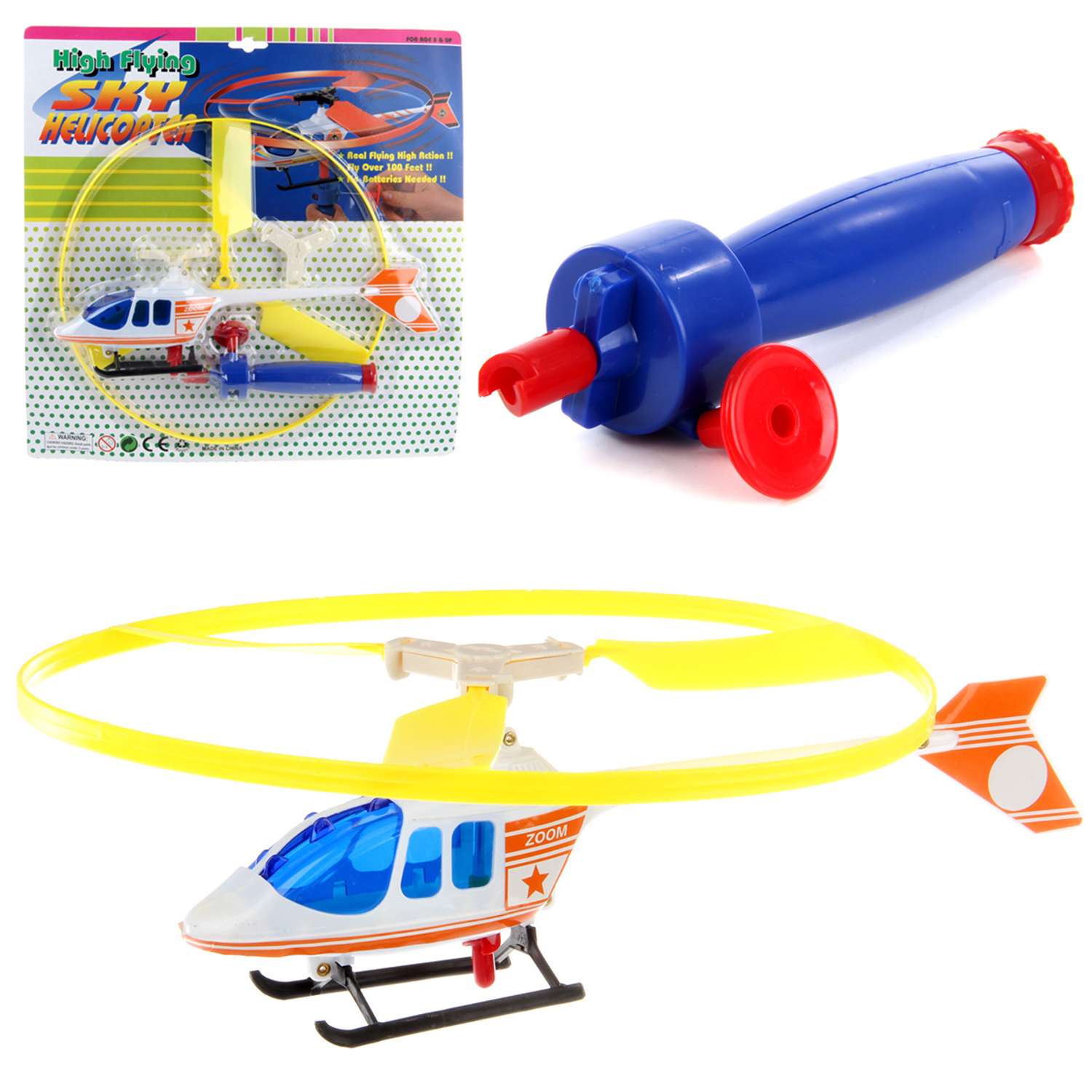 Летающая игрушка Veld Co Вертолёт 126322 - фото 2