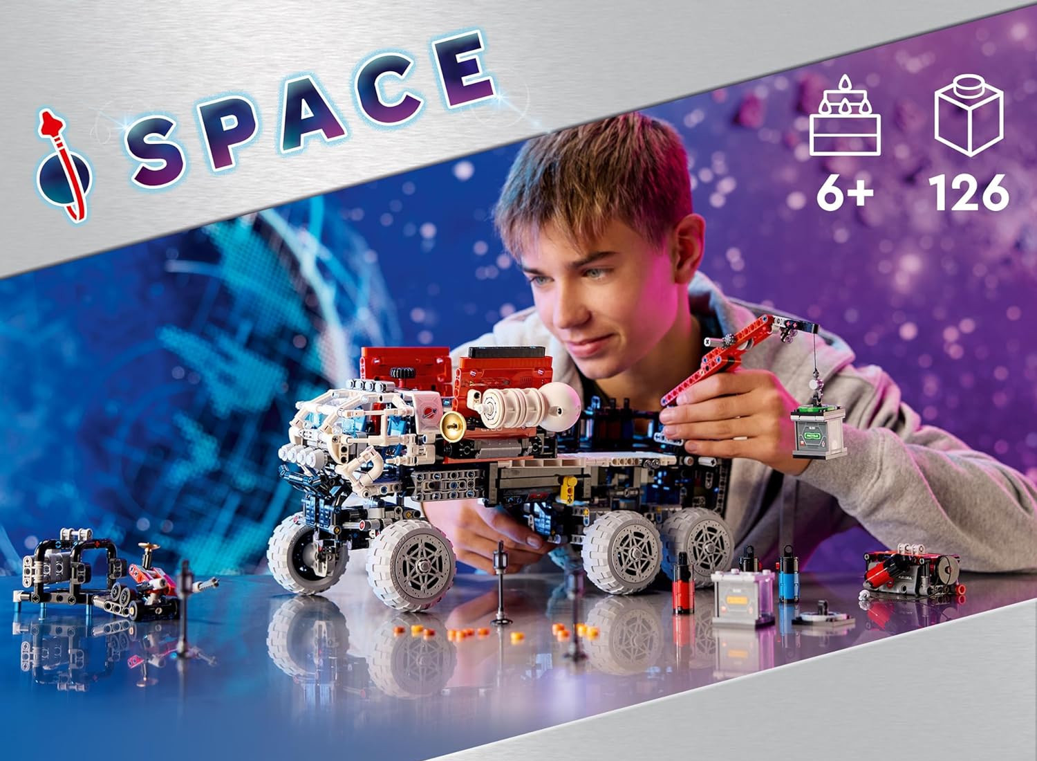 Конструктор LEGO Technic Марсоход для исследования Марса 42180 - фото 11