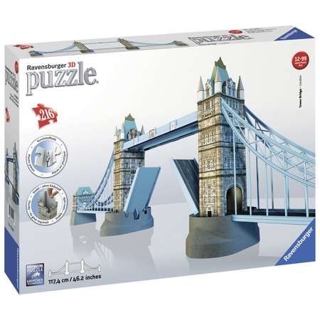 Пазл 3D Ravensburger Тауэрский мост в Лондоне 216элементов 12559