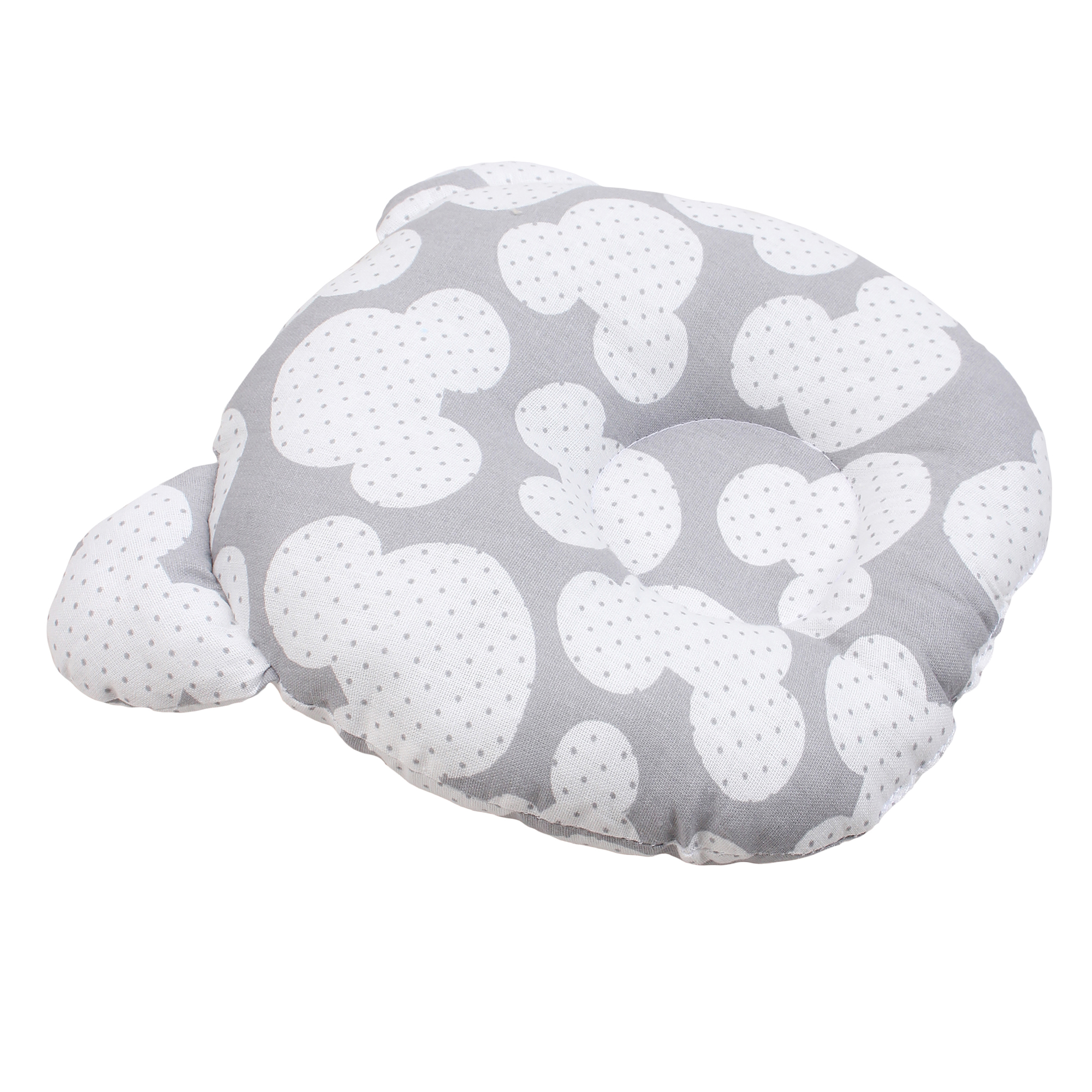 Подушка AmaroBaby анатомическая First Pillow Мышонок серый - фото 4