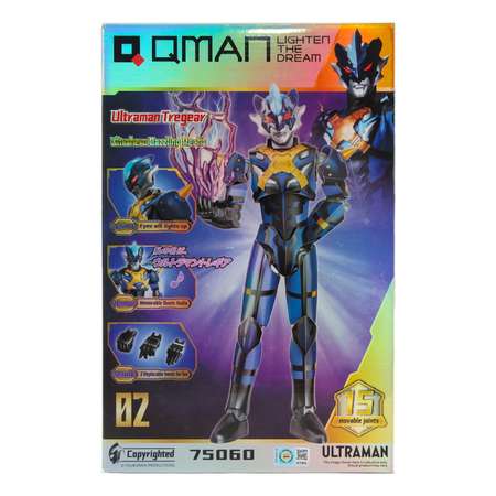 Конструктор Qman Ultraman Tregear 47 деталей 75060