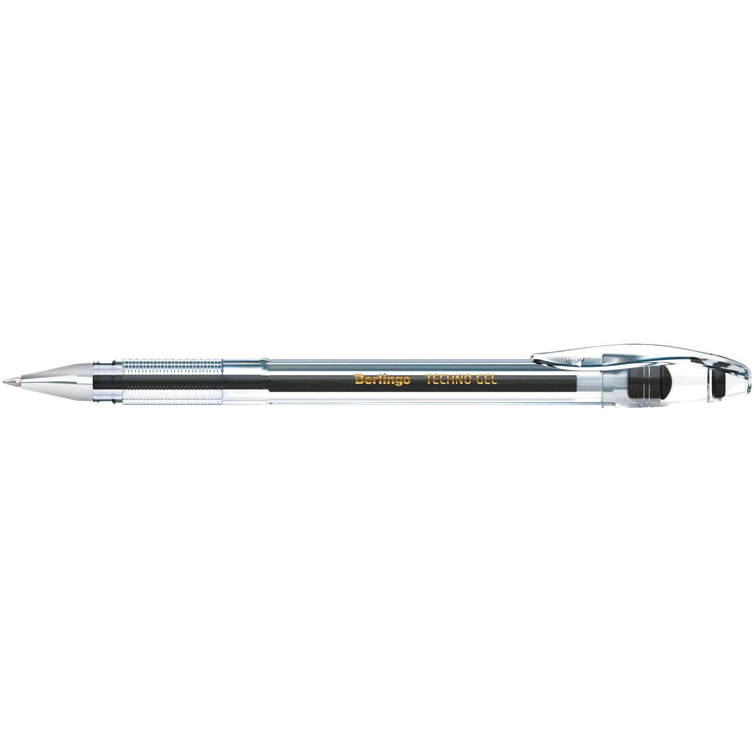 Ручка гелевая BERLINGO Techno-Gel 0.5мм Черный CGp_50891 - фото 1