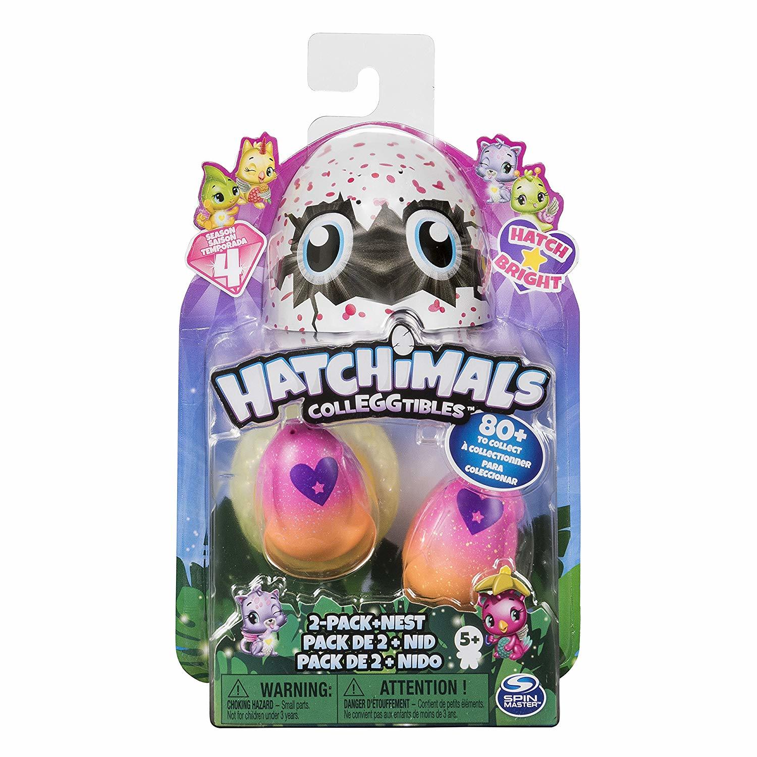 Набор Hatchimals игрушки коллекционные 2 шт. в непрозрачной упаковке  (Сюрприз) 6043953 купить по цене 199 ₽ в интернет-магазине Детский мир