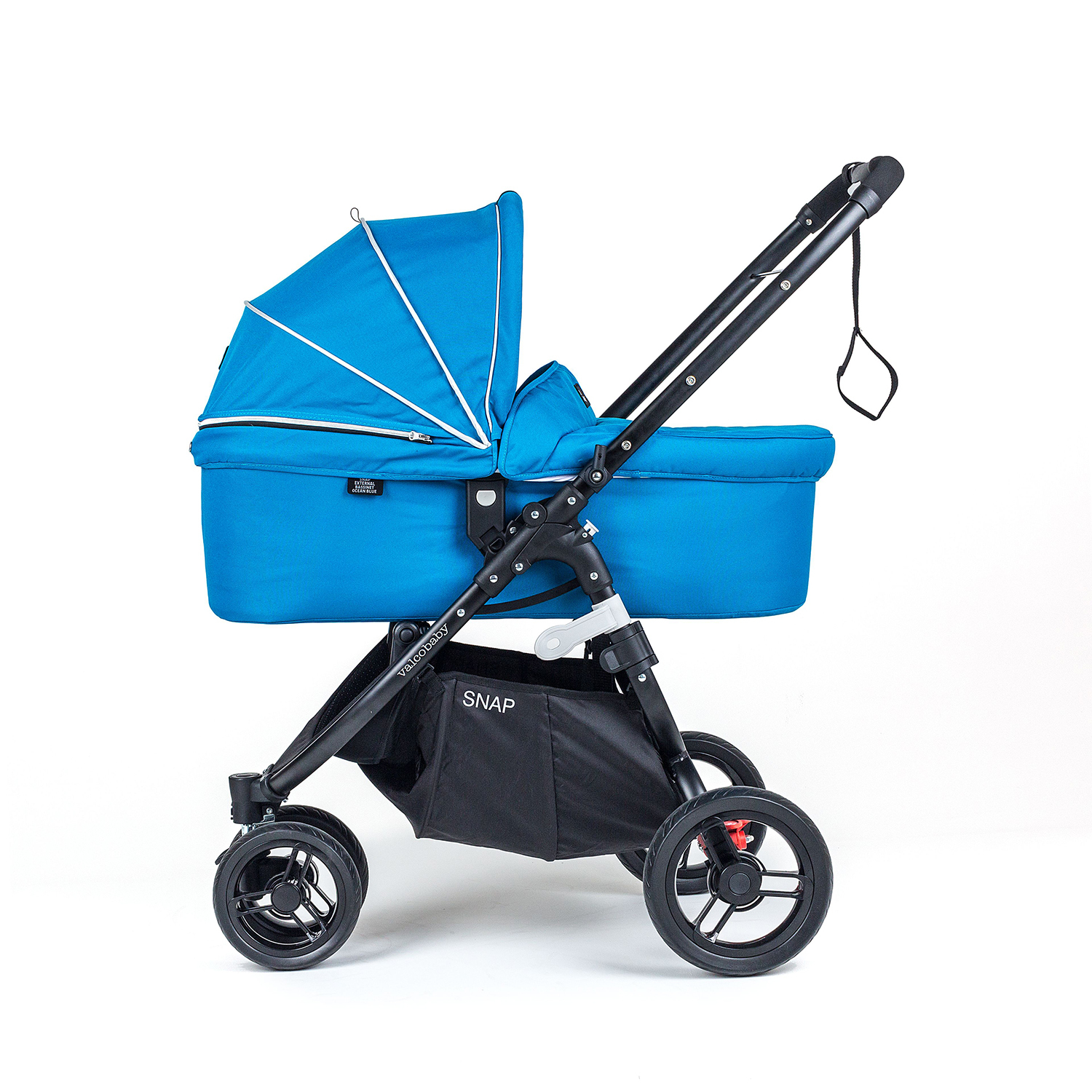 Люлька Valco baby External Bassinet для Snap и Snap4 Ocean Blue 9968 - фото 8