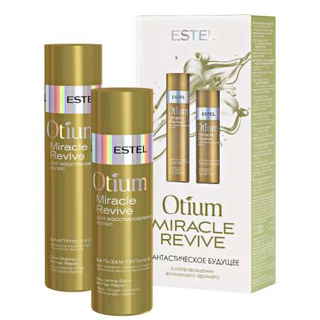 Косметический набор ESTEL otium miracle revive для восстановления волос 250+200 мл