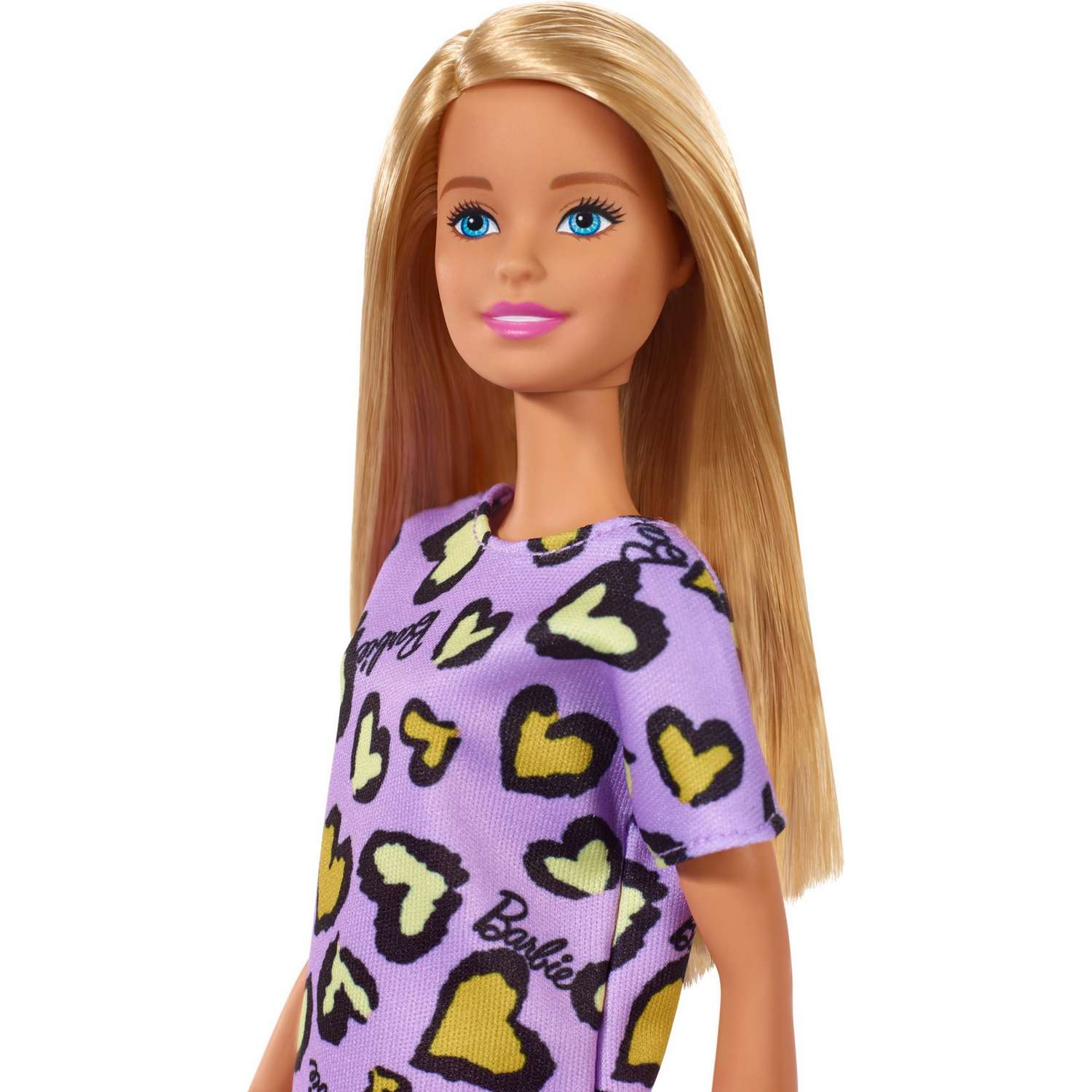 Кукла Barbie Игра с модой в фиолетовом платье GHW49 DTF41/T7439 - фото 6