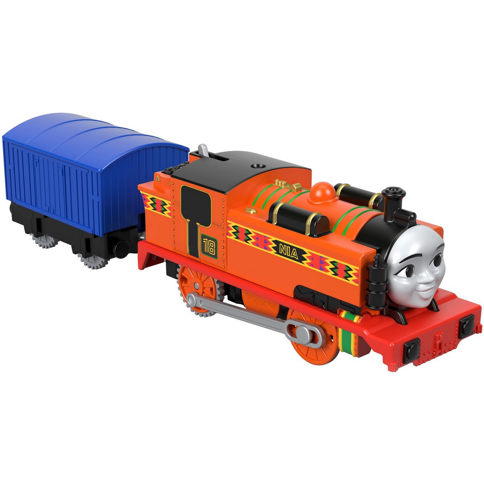 Паровозик Thomas & Friends Железная дорога Герои мультфильмов Ния GMK39 - фото 1