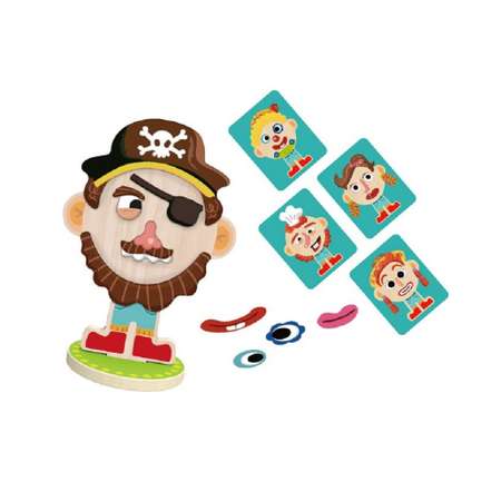 Игровой набор Tooky Toy Магнитный Эмоции TL390