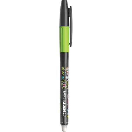 Ручка гелевая стираемая Bic Illusion Черный цвет 516523