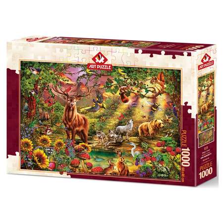 Пазл 1000 деталей ART PUZZLE Волшебный лес