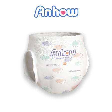 Подгузники-трусики Anhow XL 12-17 кг 50 шт в упаковке с дополнительной защитой от протекания