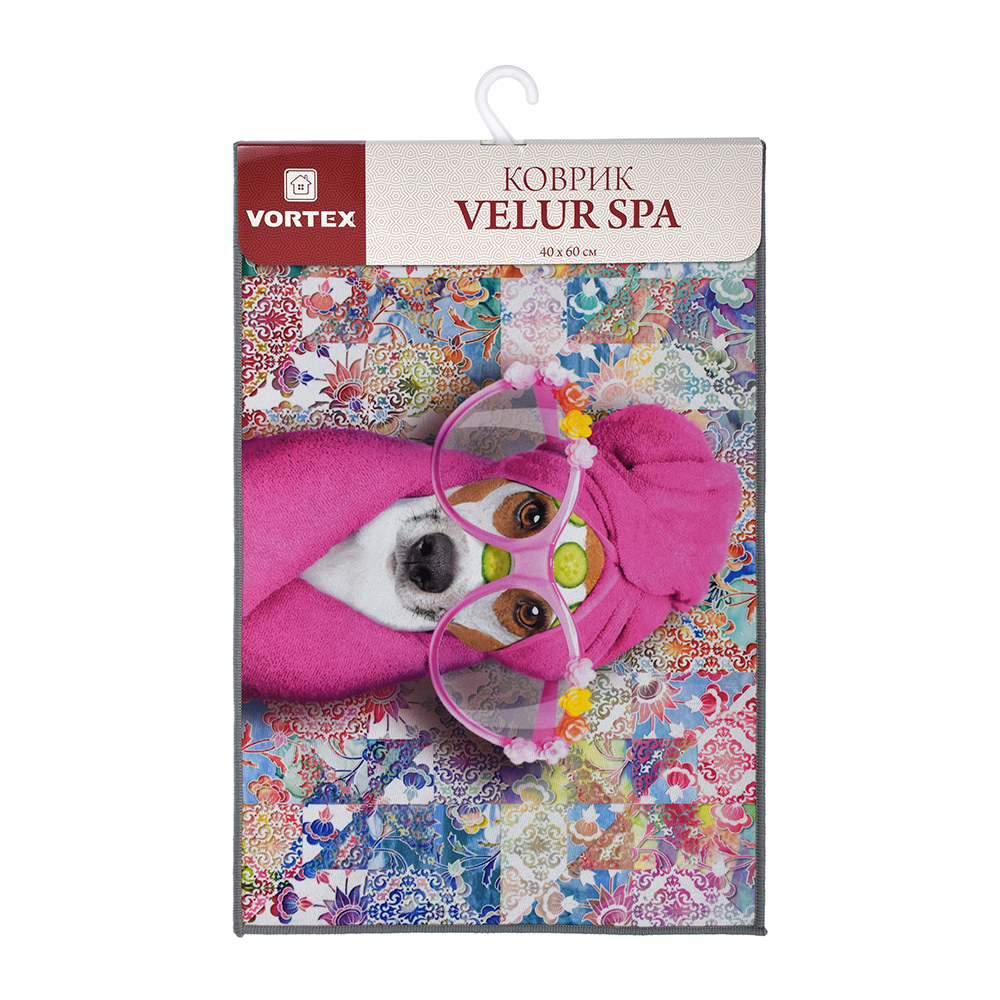 Коврик влаговпитывающий Vortex Velur SPA 40х60 см Стиляга - фото 6