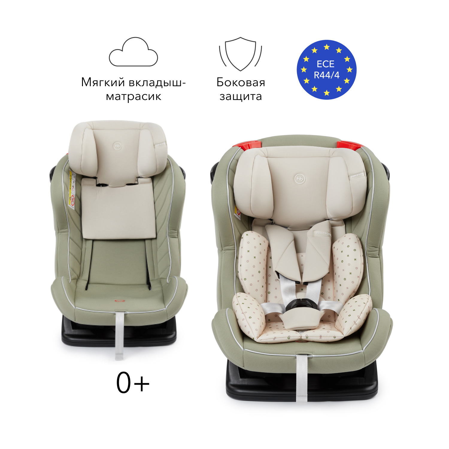 Автокресло Happy Baby Passenger V2 Green - фото 1