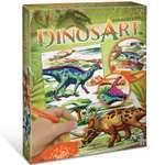 Картина по номерам DinosArt из страз с двумя заготовками для поделок