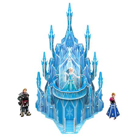 Набор IQ 3D PUZZLE Frozen Пазл Замок с фигурками 16181