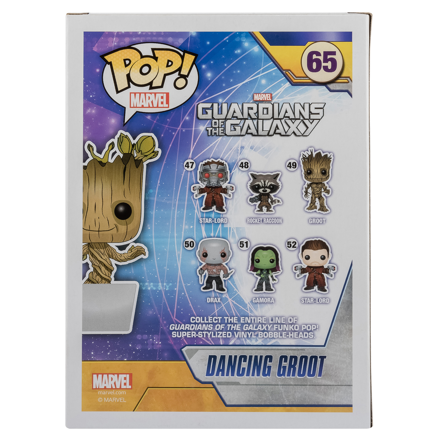 Фигурка Funko Pop bobble Guardians galaxy Dancing Groot - фото 3