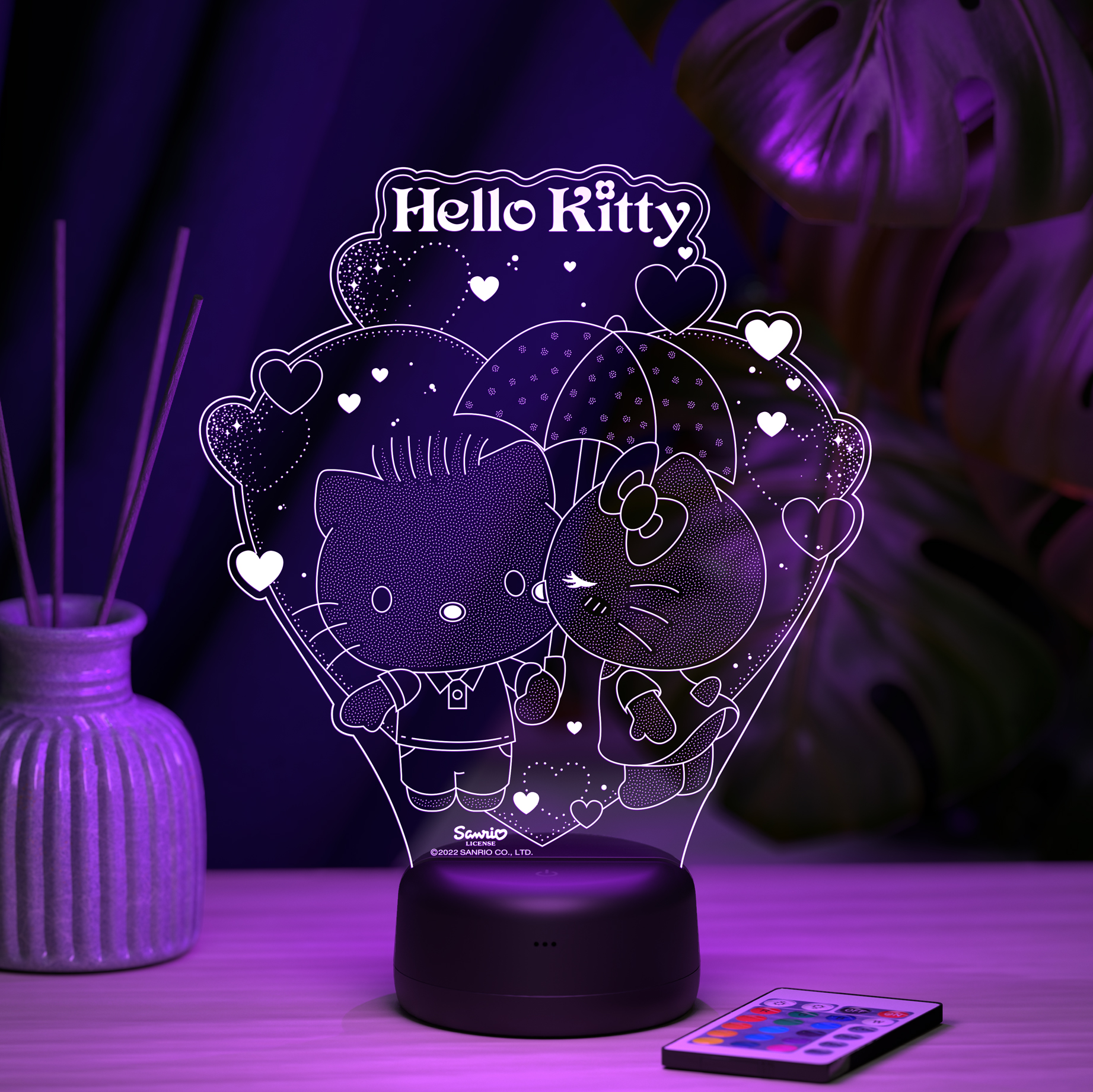 Ночник Hello Kitty на свидании - фото 1