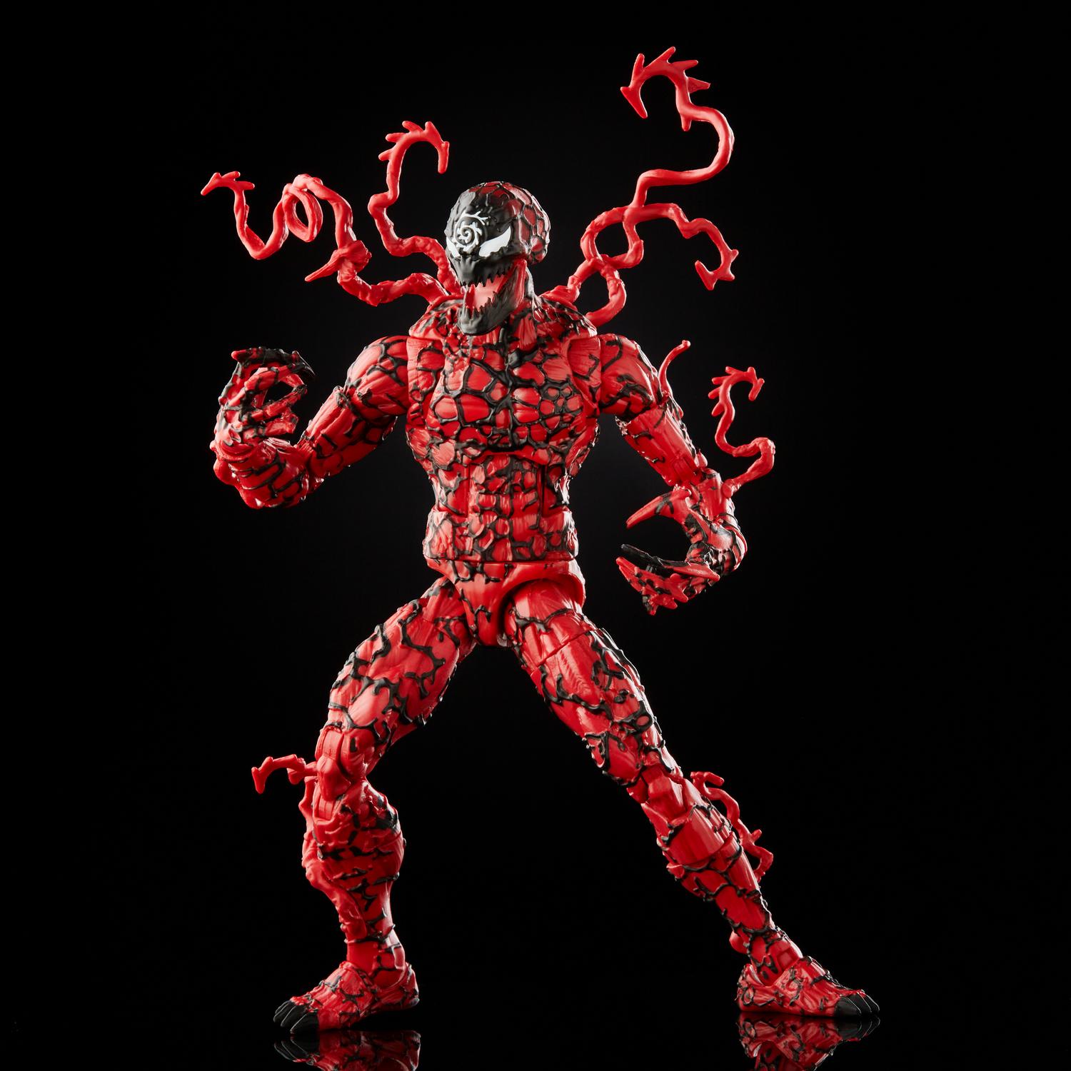 Фигурка Hasbro Marvel Legends Venom Carnage 15см E9300 купить по цене 3299  ₽ в интернет-магазине Детский мир