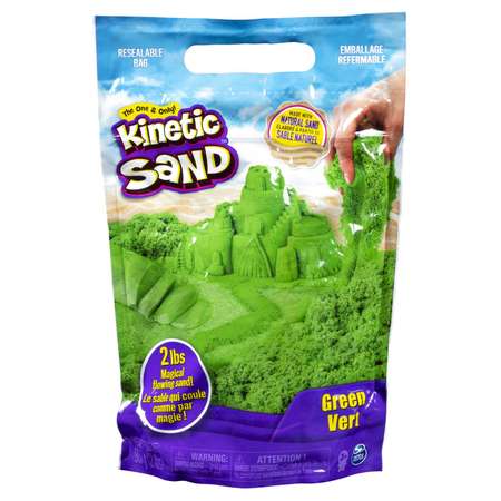 Песок кинетический Kinetic Sand 907г Зеленый 6047182