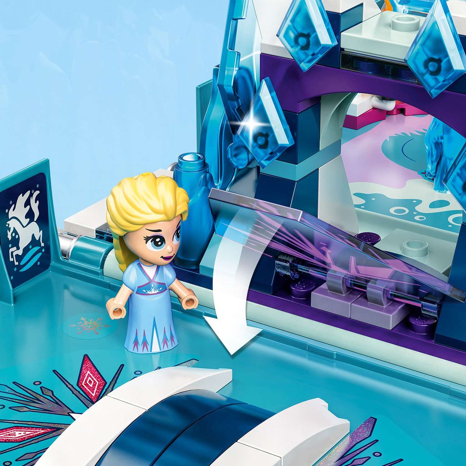 Конструктор LEGO Disney Princess Книга сказочных приключений Эльзы и Нока 43189 - фото 11