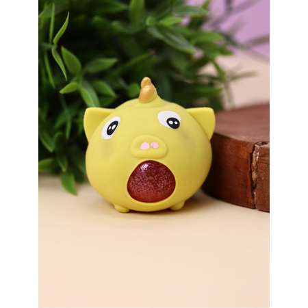 Мялка-антистресс iLikeGift Unicorn squeeze toy yellow