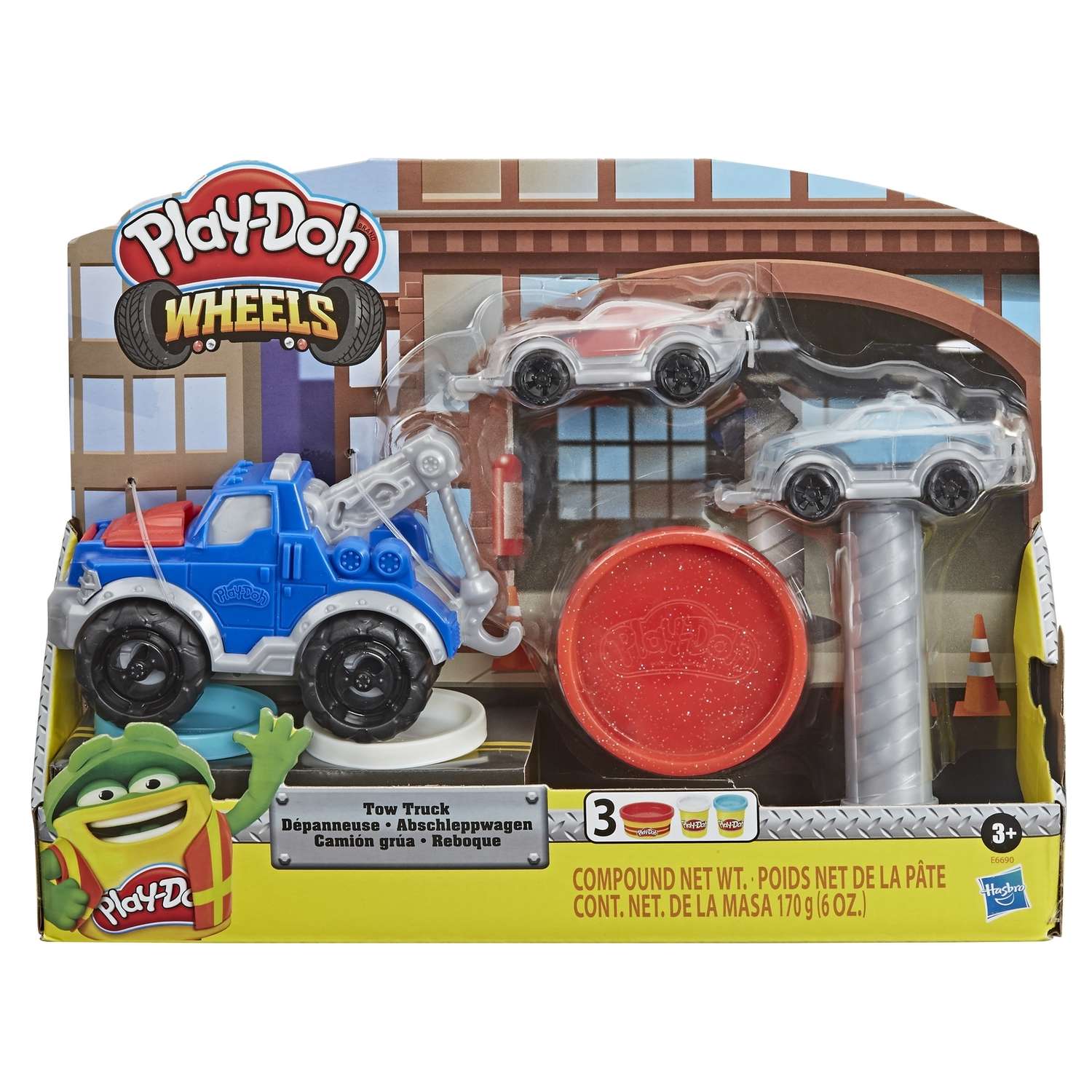 Набор для лепки Play-Doh Wheels Эвакуатор E66905L0 - фото 2