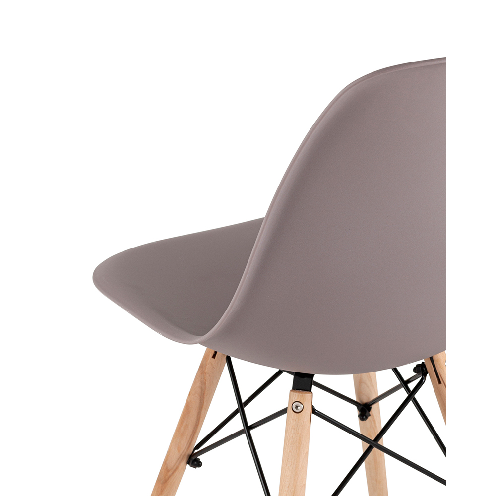 Стул Stool Group DSW Style dark grey - фото 6