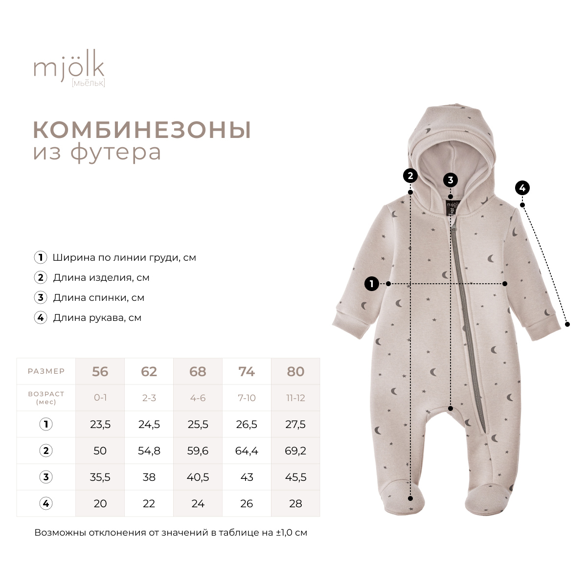 Комбинезон Mjolk 8656105 - фото 3