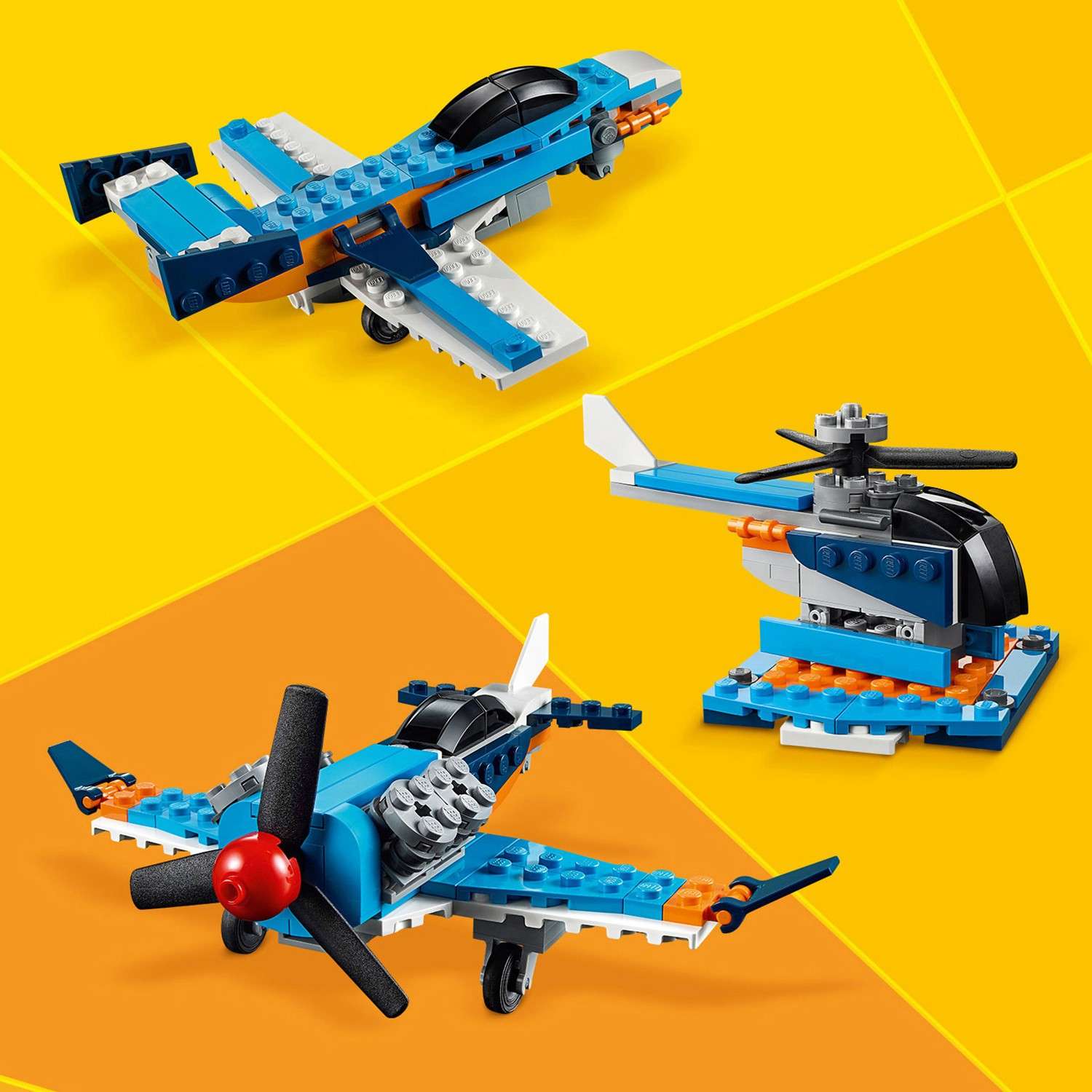 Конструктор LEGO Creator Винтовой самолет 31099 - фото 8