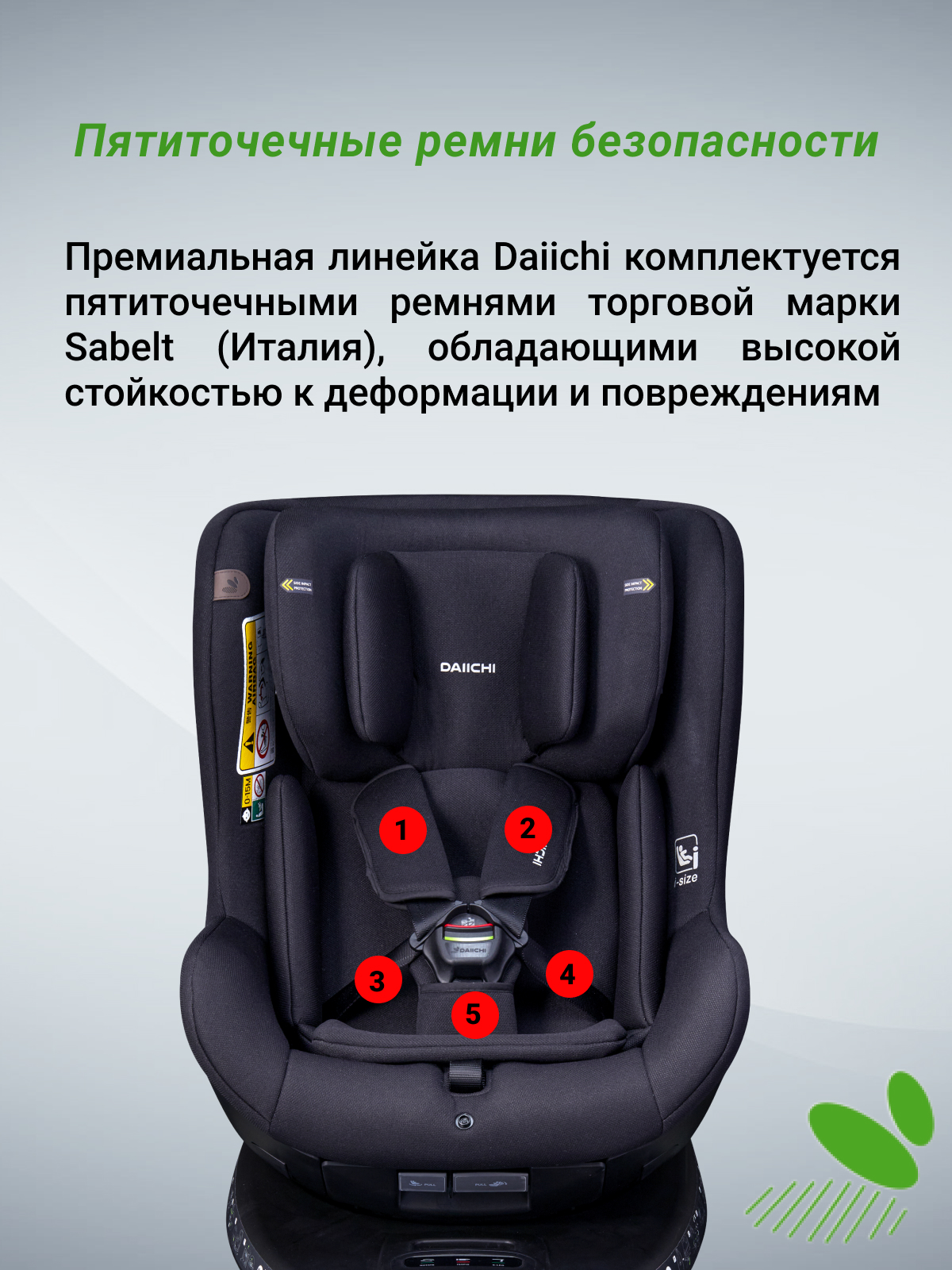 Автомобильное кресло DAIICHI One-FIX 360 i-Size - фото 7