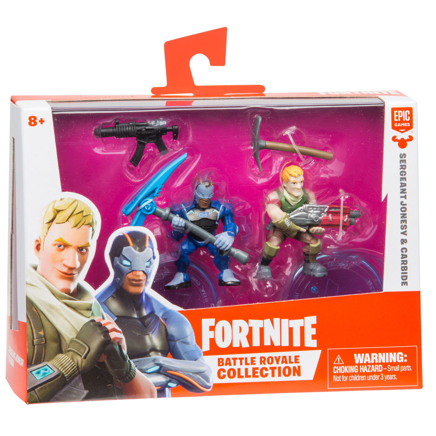 Фигурки Fortnite Carbide+Sgt Jonesey с аксессуарами 2шт 63514_3 - фото 4