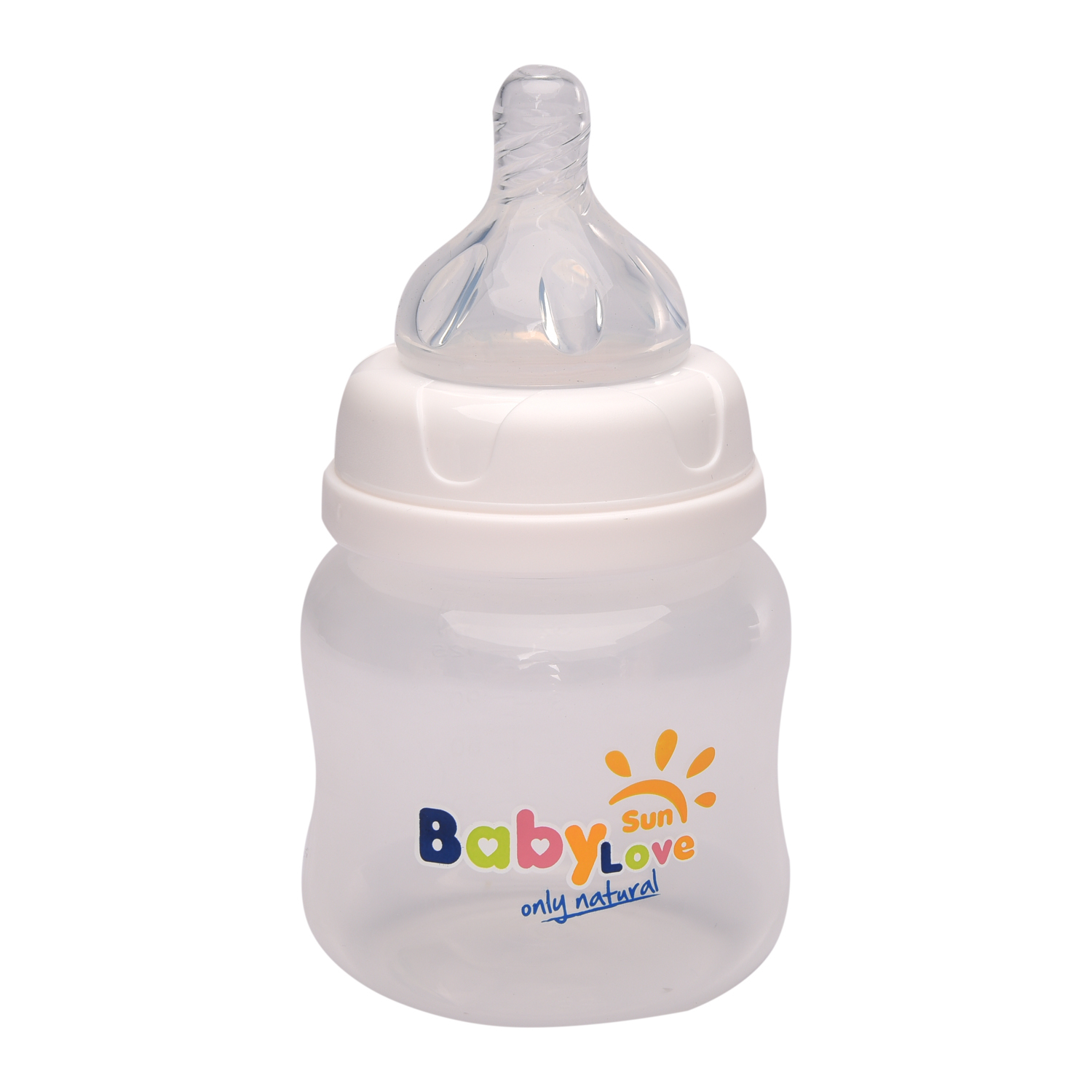 Бутылочка Baby Sun Care 125 мл с силиконовой соской медленный поток - фото 2