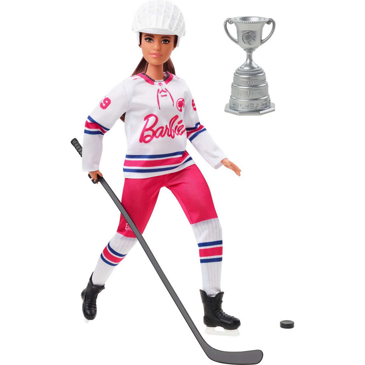 Кукла Barbie Зимние виды спорта Хоккеист HFG74 HFG74 - фото 1
