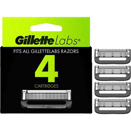 Сменные кассеты GILLETTE Labs Heated Razor-4