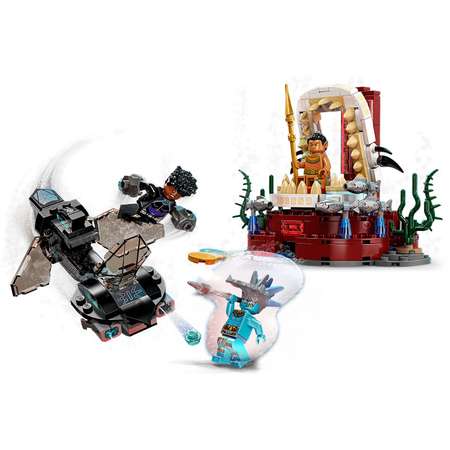 Конструктор LEGO Marvel Super Heroes King Namors Throne Room блочный