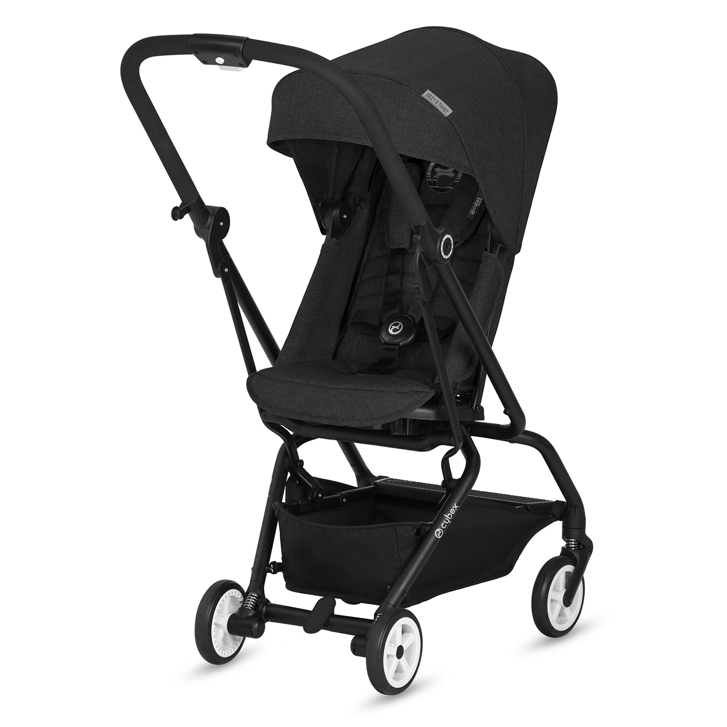 Коляска Cybex Eezy S Twist Lavastone Black - фото 2