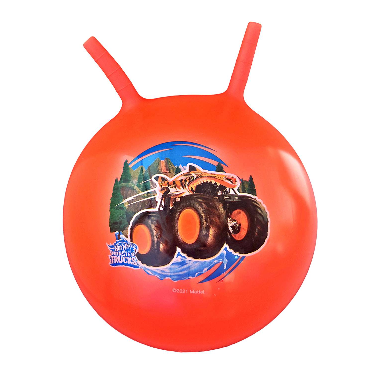 Мяч-попрыгун Hot Wheels Оранжевый DM0344 - фото 1