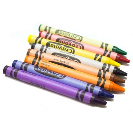 мелки Crayola восковые 8 шт