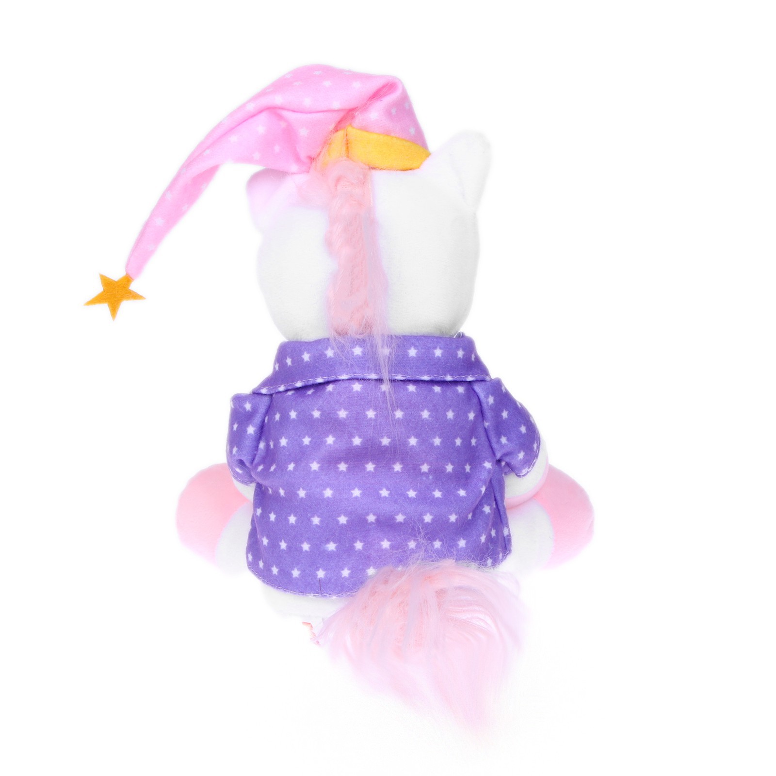Мягкая игрушка POMPOSHKI «Единорожка» в пижамке 21 см - фото 3