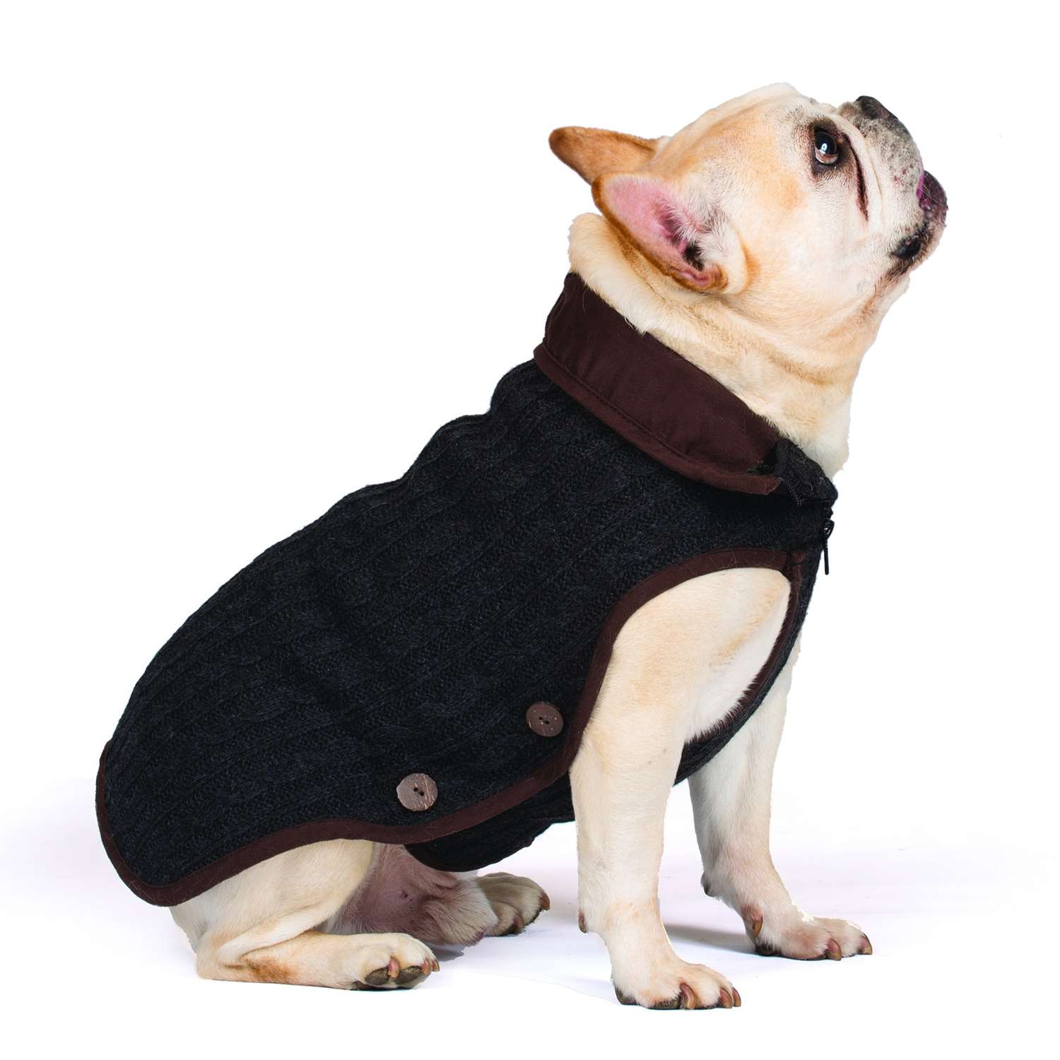 Куртка для собак DogGoneSmart вязаная 24 Серый 30743 - фото 5