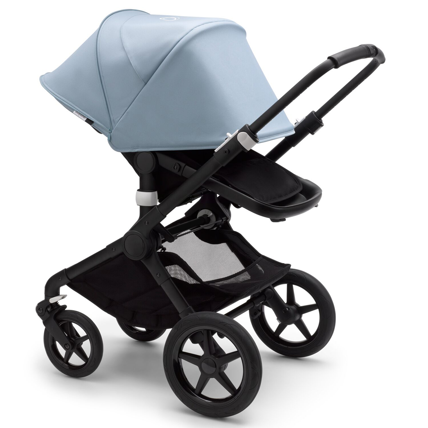 Коляска 2в1 Bugaboo Fox2 Complete Black Black-Vapor Blue - фото 15