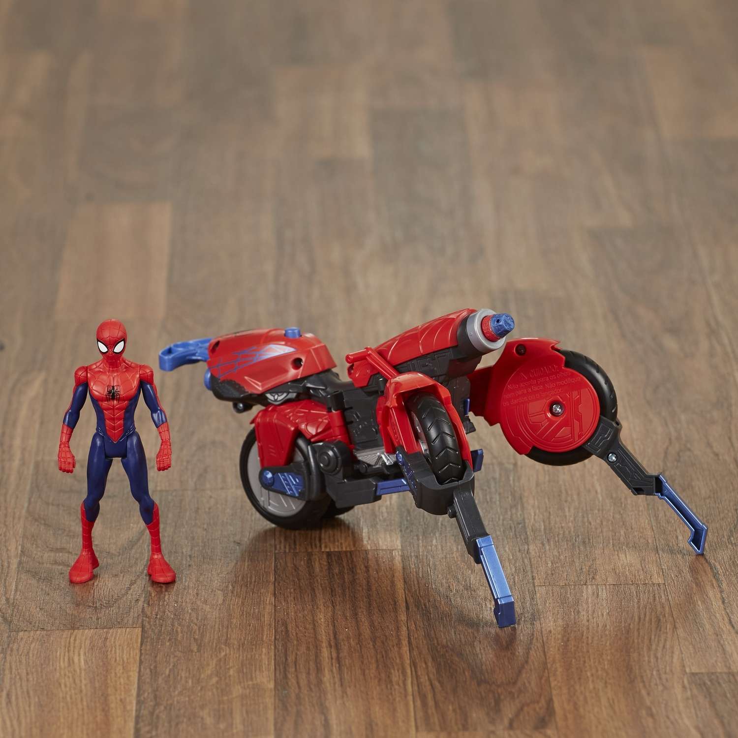 Фигурка Человек-Паук (Spider-man) Человек Паук и транспорт E0593EU4 - фото 16