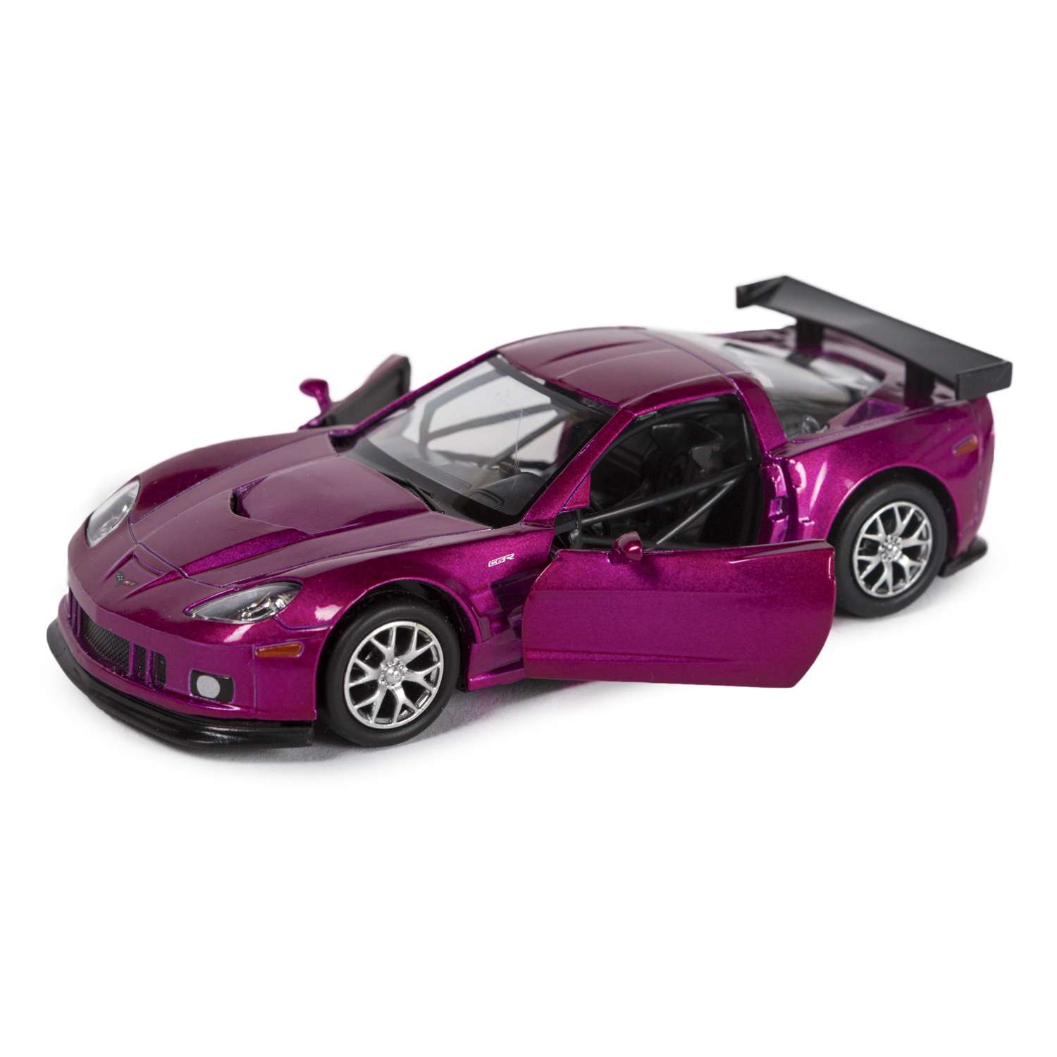 Машина Mobicaro Chevrolet Corvette 1:32 Фиолетовый металлик 544003Z(F) - фото 7