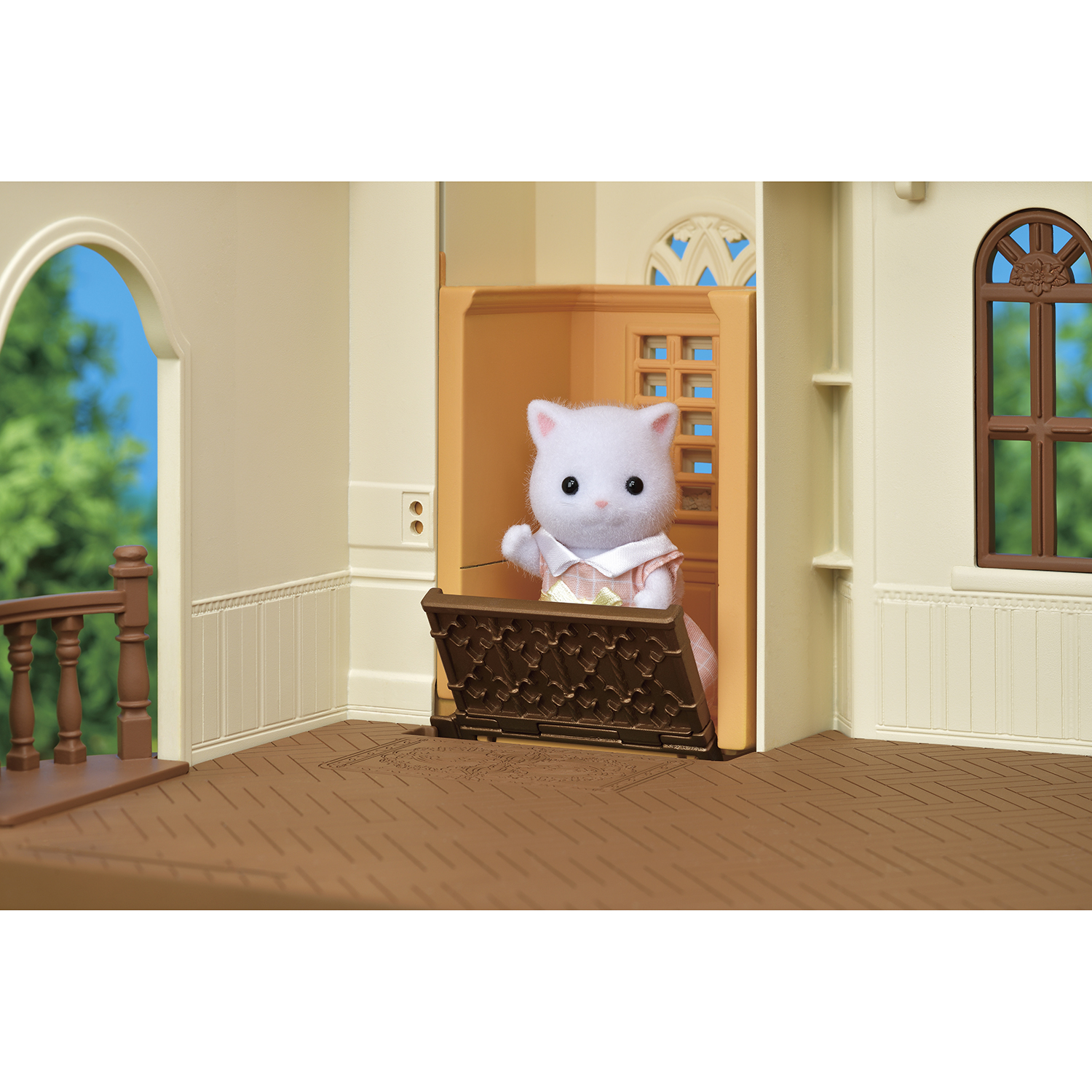 Набор Sylvanian Families Трехэтажный дом с флюгером 5400 - фото 15