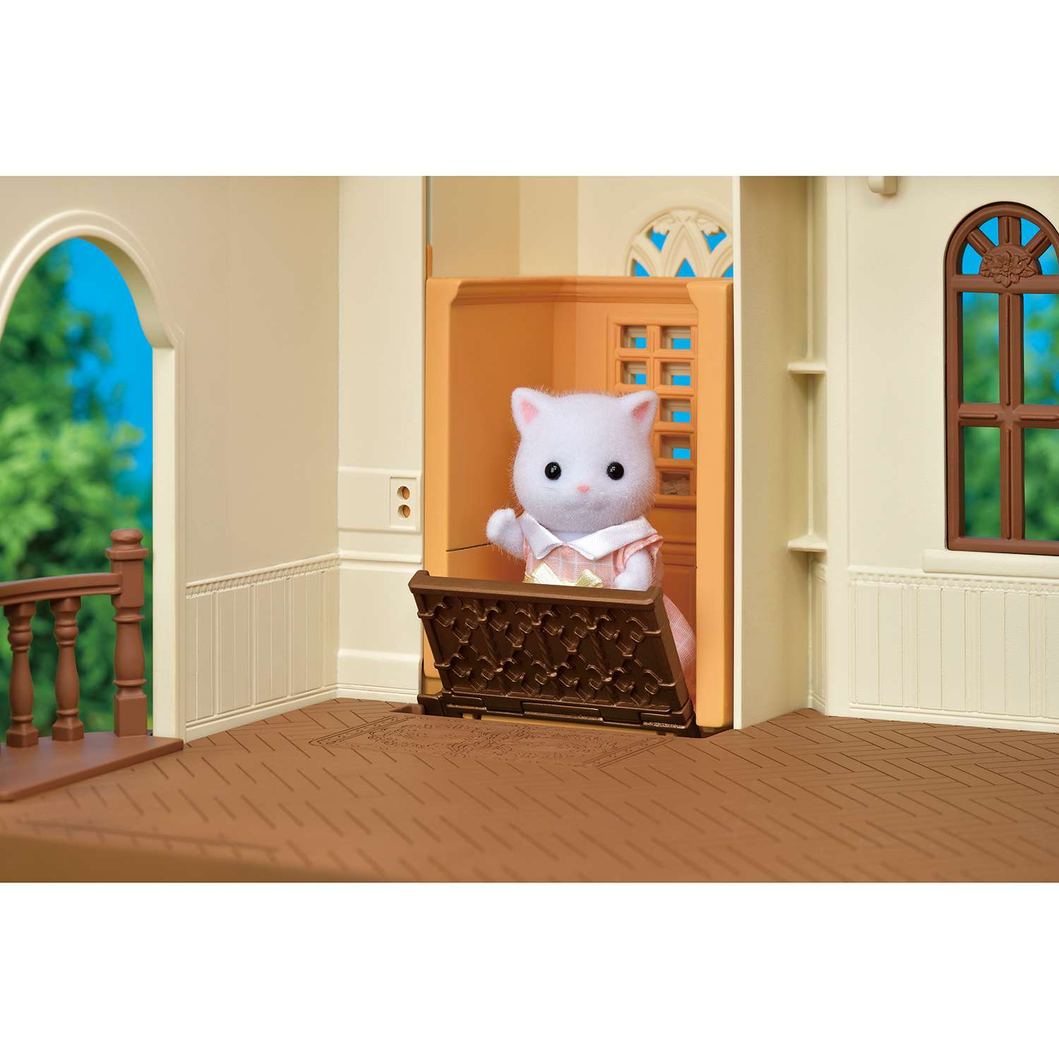 Набор Sylvanian Families Трехэтажный дом с флюгером 5400 - фото 15