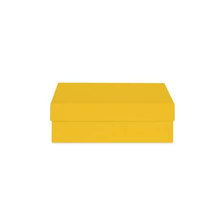 Коробка подарочная Красота в Деталях Жёлтая 210х150х70 мм