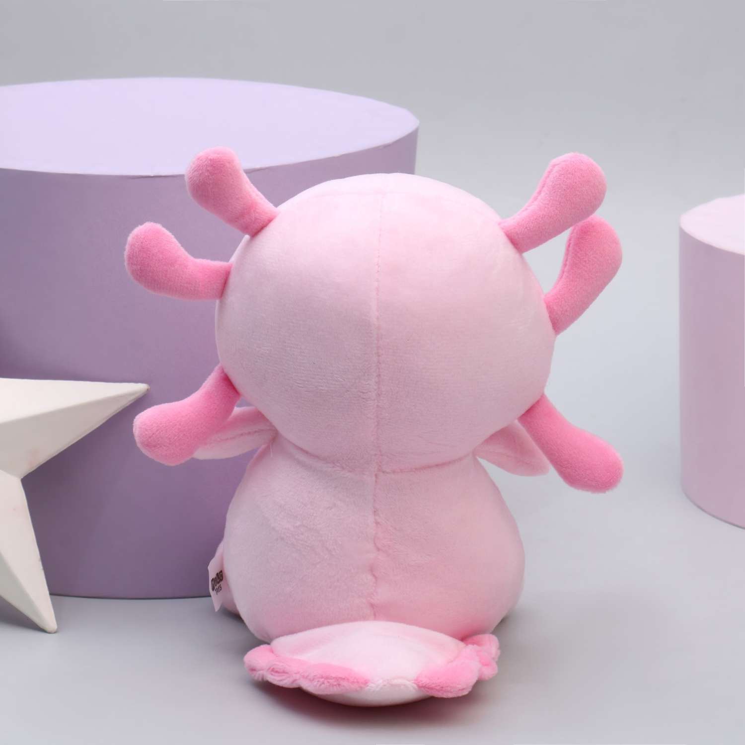 Мягкая игрушка Milo Toys «Аксолотль» цвет розовый - фото 8