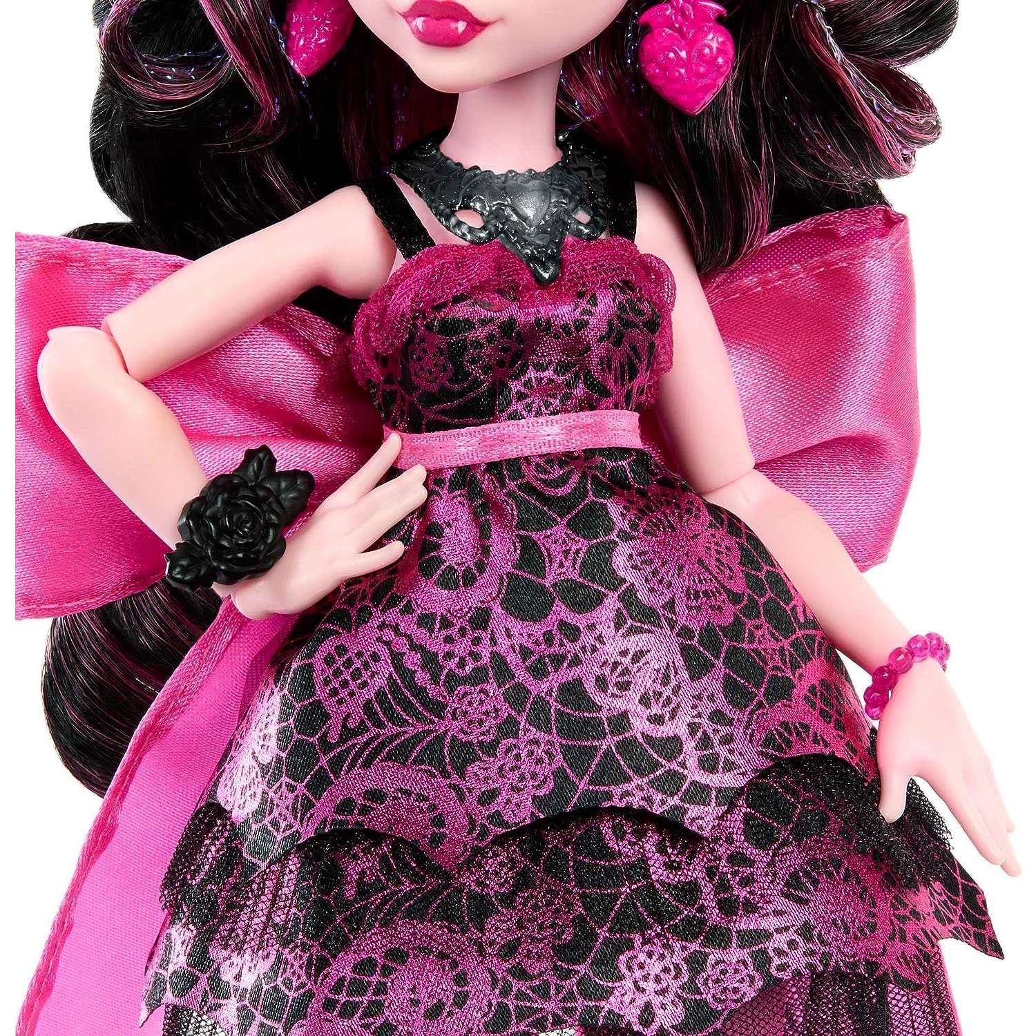 Кукла Monster High Series Monster Ball Draculaura HNF68 HNF68 - фото 4