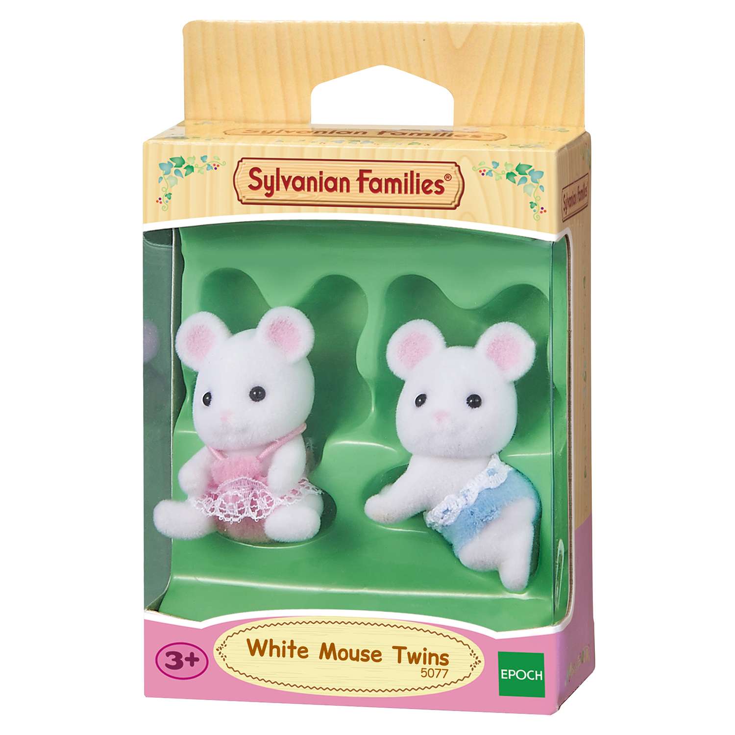 Двойняшки Sylvanian Families Белые мышата 3217 - фото 2