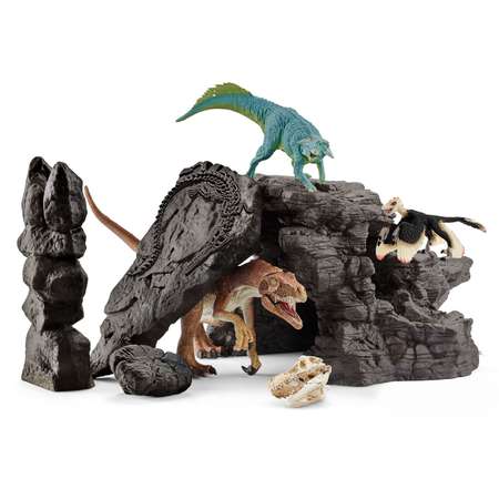 Набор SCHLEICH Пещера динозавров 5предметов 41461